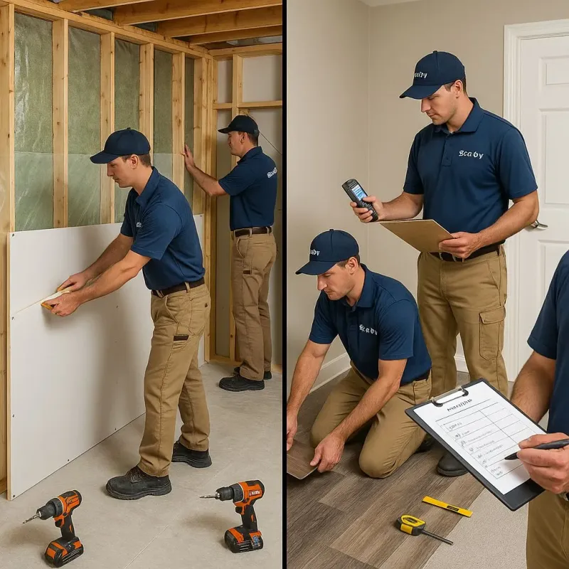 Repairs and Reconstruction process in Valparaiso, IN
